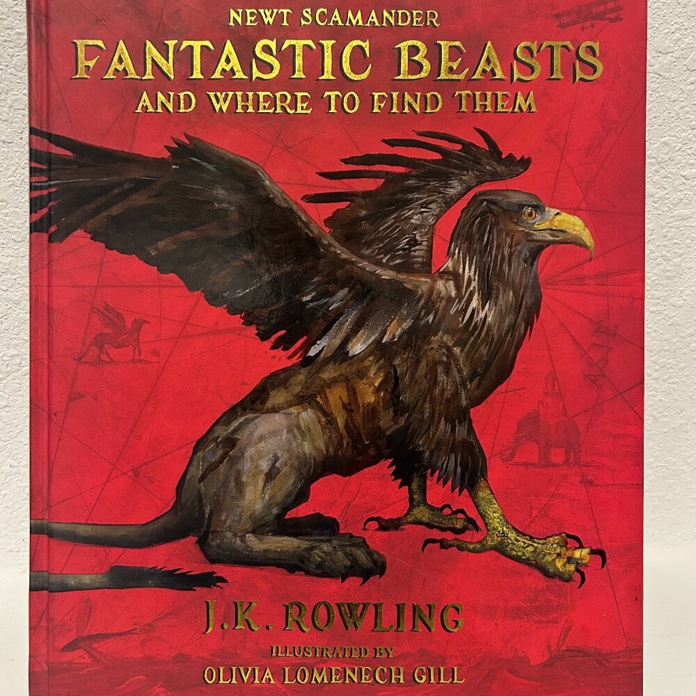 Harry Potter Book: Fantastic Beasts and Where to Find Them (Newt Scamander)